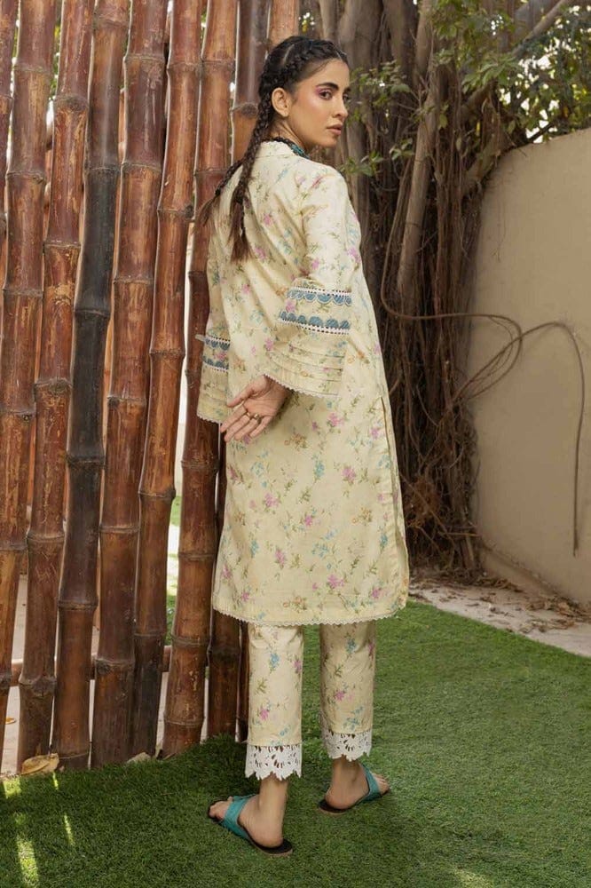 Gul Ahmad Embroidered Lawn 2pc Suit