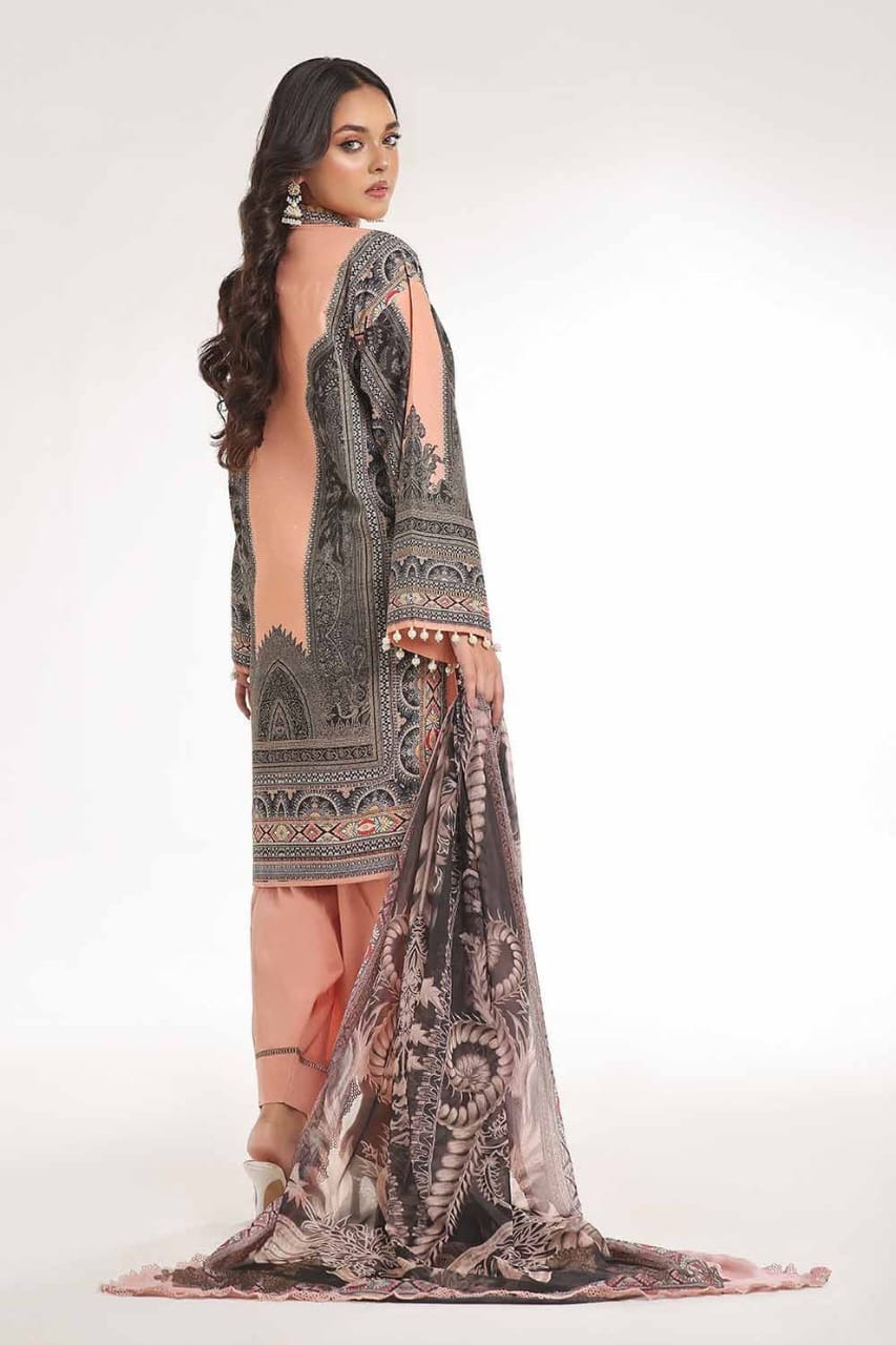 Gul Ahmed MalMal Printed Lawn 3pc