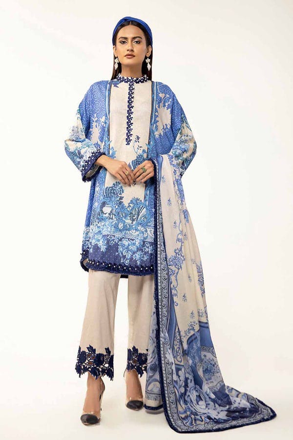 Gul Ahmed Printed Lawn Collection 3pc