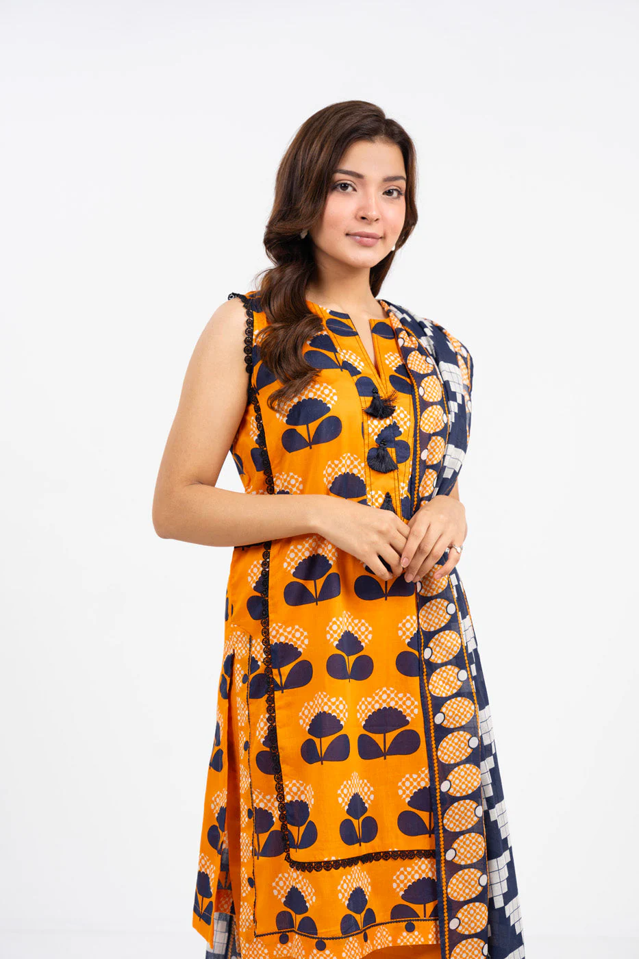 Al Karam PRINTED KHADDAR 3PC SUIT UNSTITCHED