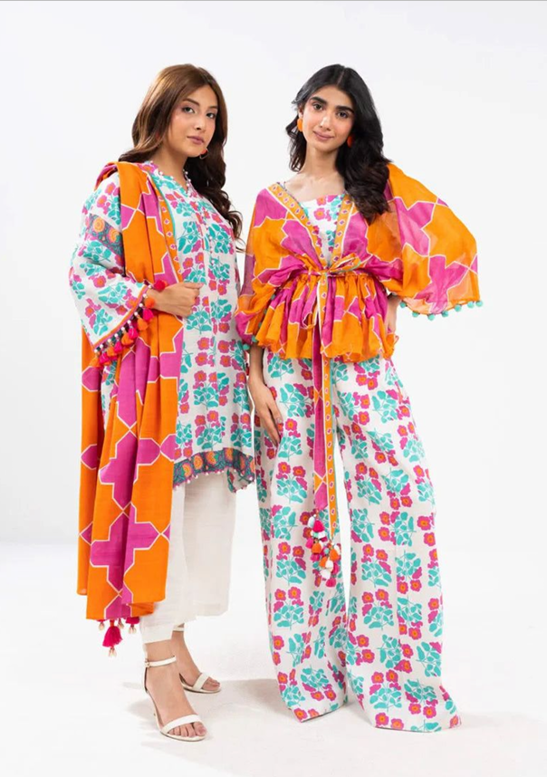 Al Karam PRINTED KHADDAR 3PC SUIT UNSTITCHED