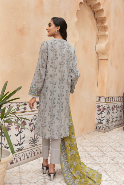 Nishat 3pc Unstitched lawn Printed Suit