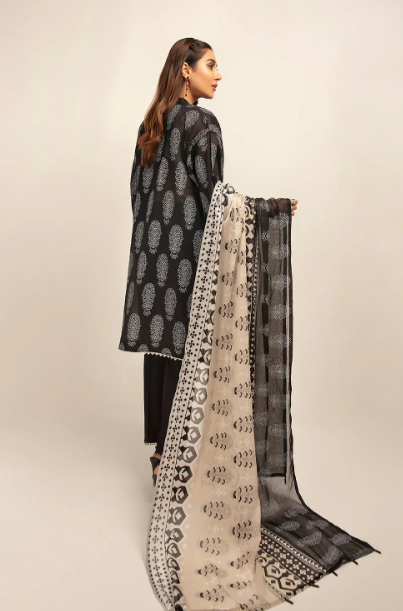 Nishat 3pc Unstitched lawn Printed Suit