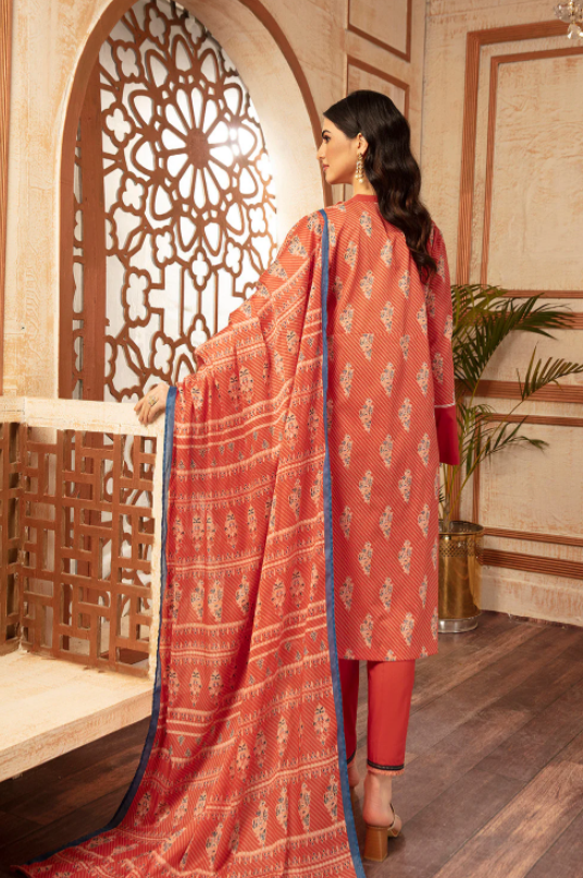 Nishat 3pc Unstitched lawn Printed Suit