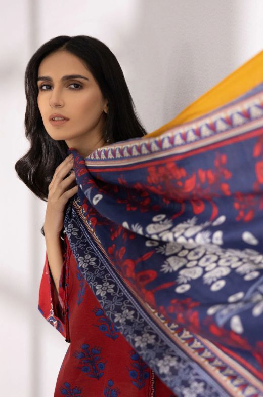 Sapphire Daily Printed Lawn-3pc