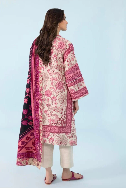 Sapphire Printed Lawn 3 Piece Suit