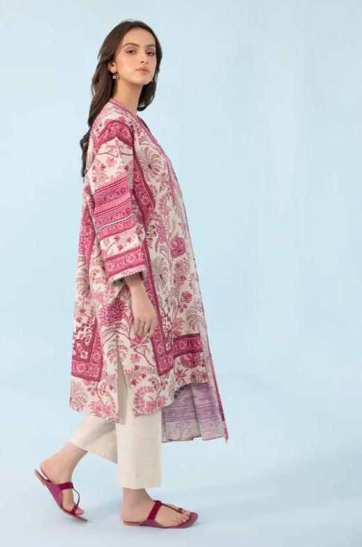 Sapphire Printed Lawn 3 Piece Suit