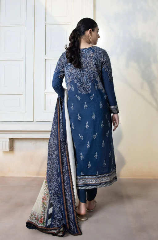 Sapphire Lawn 3 Piece Suit
