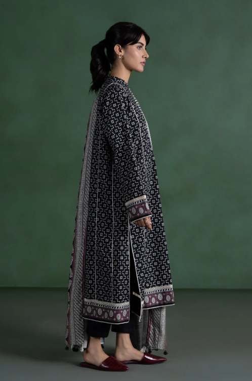Sapphire 3PC - Printed Lawn Suit