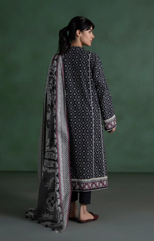 Sapphire 3PC - Printed Lawn Suit