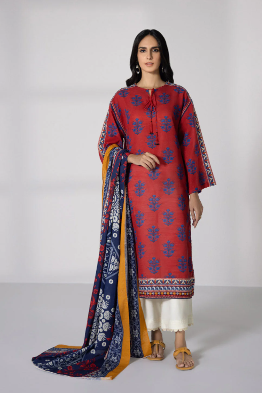 Sapphire Daily Printed Lawn-3pc
