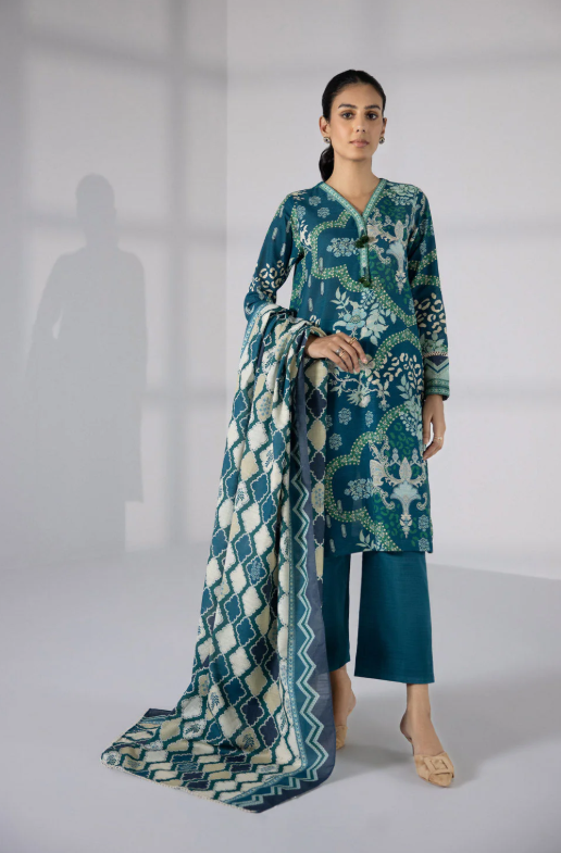 Sapphire Daily Printed Lawn