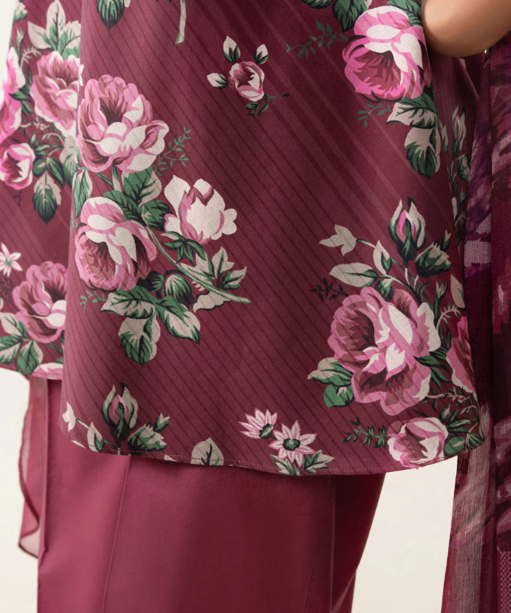 Sapphire 3PC - Printed Lawn Suit