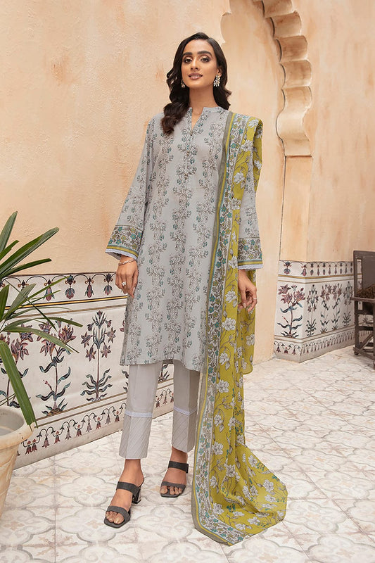 Nishat 3pc Unstitched lawn Printed Suit